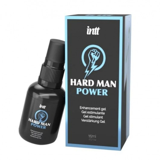 Стимулирующий гель для мужчин Hard Man Power - 15 мл. - INTT - купить с доставкой в Симферополе