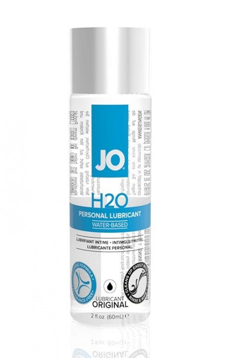 Нейтральный лубрикант на водной основе JO Personal Lubricant H2O - 60 мл. - System JO - купить с доставкой в Симферополе