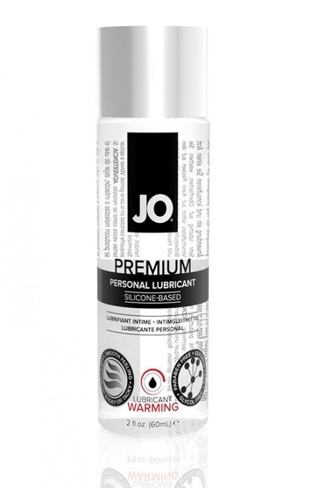 Возбуждающий лубрикант на силиконовой основе JO Personal Premium Lubricant  Warming - 60 мл. - System JO - купить с доставкой в Симферополе