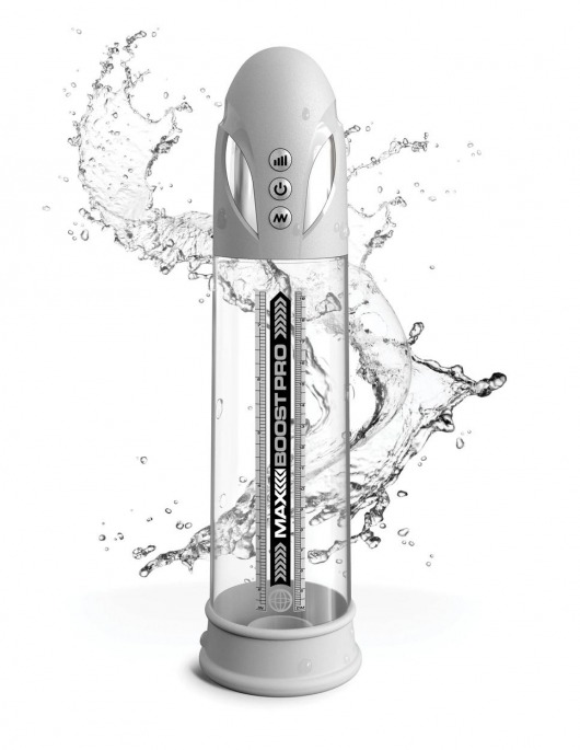 Белая вакуумная автоматическая помпа Max Boost Pro Flow - Pipedream - в Симферополе купить с доставкой