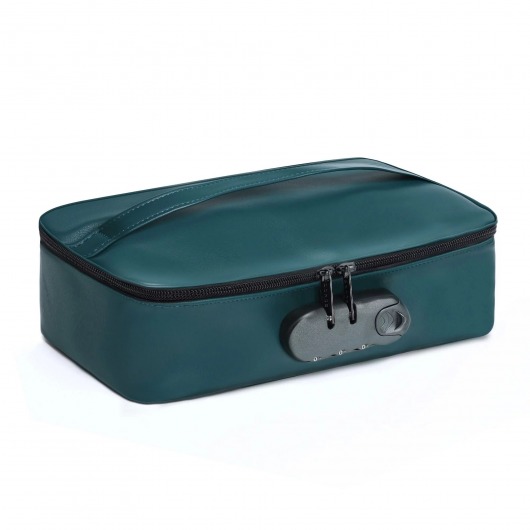 Зеленая сумочка для хранения игрушек Discreet Box - Dorcel - купить с доставкой в Симферополе