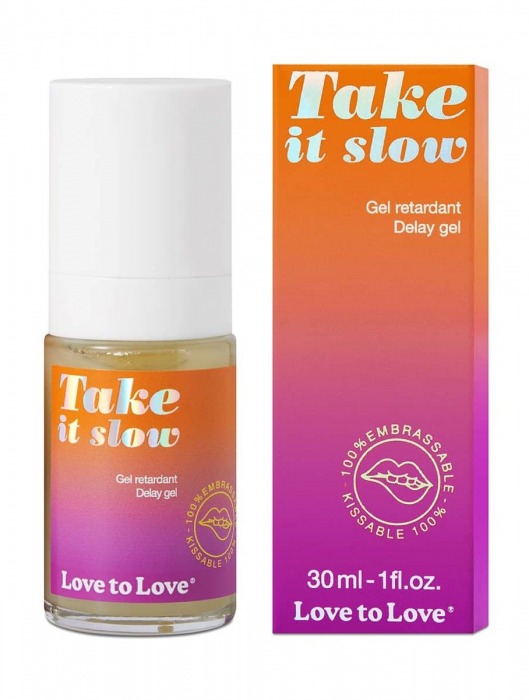 Пролонгирующий гель для мужчин Take It Slow - 30 мл. - Love to Love - купить с доставкой в Симферополе