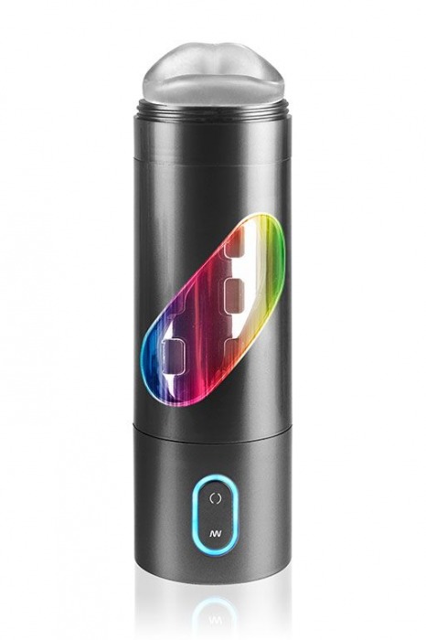 Перезаряжаемый мастурбатор-ротик Extreme Toyz Rechargeable Roto-Bator Mouth - Pipedream - в Симферополе купить с доставкой