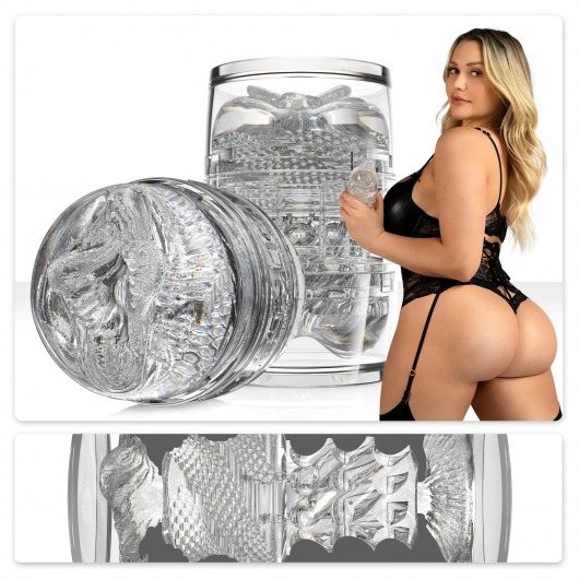 Прозрачный двусторонний мастурбатор Fleshlight Quickshot Mia Malkova - Fleshlight - в Симферополе купить с доставкой