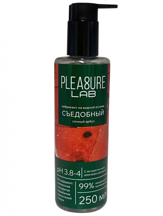 Лубрикант на водной основе Pleasure Lab с ароматом арбуза - 250 мл. - Pleasure Lab - купить с доставкой в Симферополе
