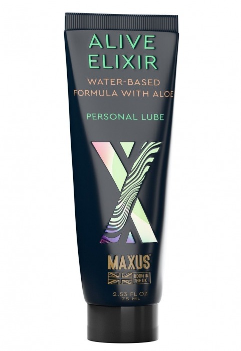 Интимный гель на водной основе MAXUS Alive Elixir - 75 мл. - Maxus - купить с доставкой в Симферополе