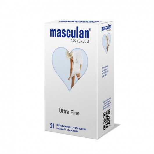 Особо тонкие презервативы Masculan Ultra Fine - 21 шт. - Masculan - купить с доставкой в Симферополе