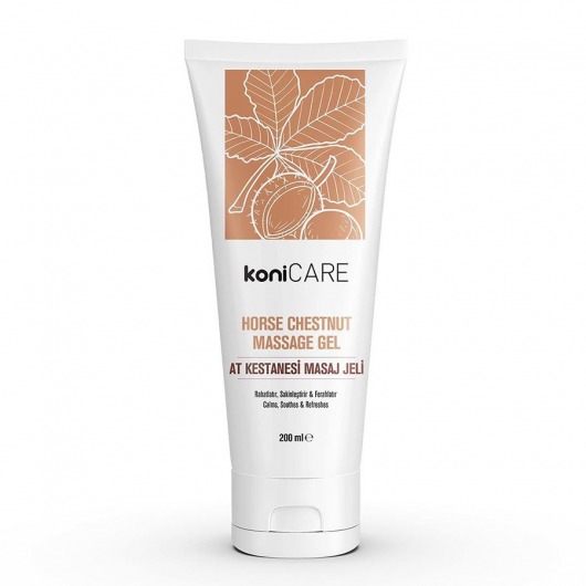 Расслабляющий массажный гель Konicare Horse Chestnut Massage Gel - 200 мл. - KoniCARE - купить с доставкой в Симферополе