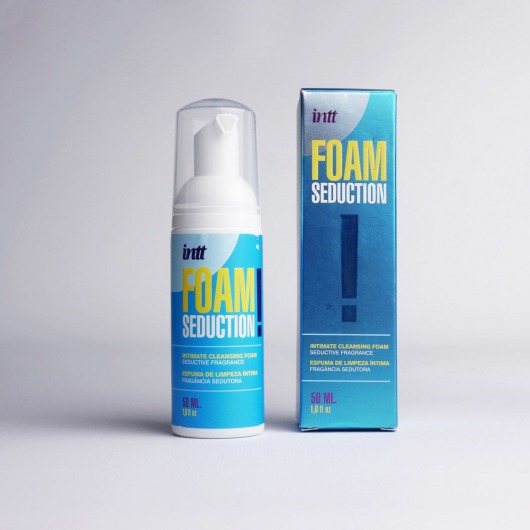 Очищающая пенка для тела Foam Seduction - 50 мл. - INTT - купить с доставкой в Симферополе