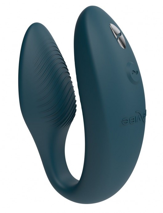 Зеленый вибратор для пар We-Vibe Sync 2 с пультом ДУ - We-vibe купить в Симферополе с доставкой в Orgasmix.ru Зеленый вибратор для пар We-Vibe Sync 2 с пультом ДУ - We-vibe