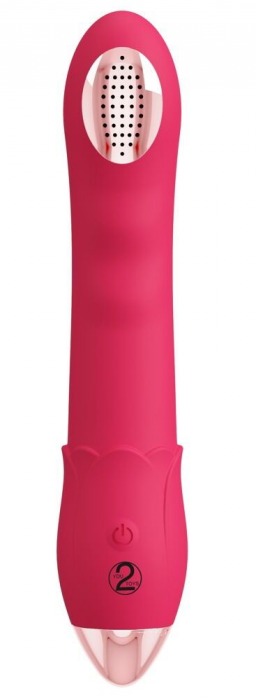 Малиновая насадка на душ с вибрацией Showers to orgasm - 20,1 см. - Orion - купить с доставкой в Симферополе
