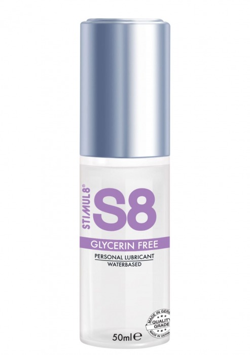 Лубрикант на водной основе S8 Glycerin Free без глицерина - 50 мл. - Stimul8 - купить с доставкой в Симферополе