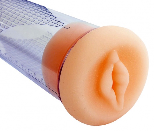 Телесный уплотнитель для вакуумной помпы в виде вагины - Boys of Toys - в Симферополе купить с доставкой