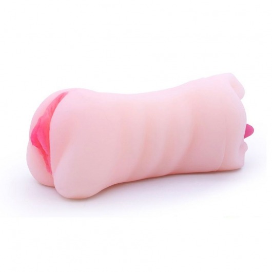 Телесный двусторонний мастурбатор - вагина и ротик - Boys of Toys - в Симферополе купить с доставкой