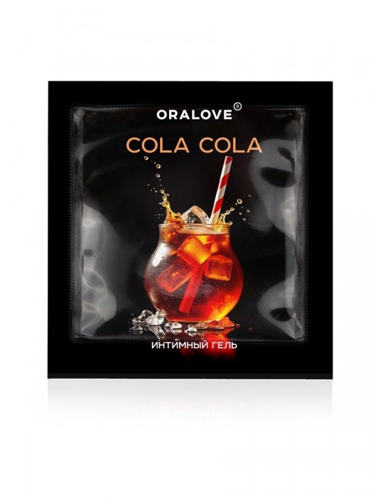 Саше съедобной оральной смазки OraLove с ароматом колы - 3 гр. - Биоритм - купить с доставкой в Симферополе