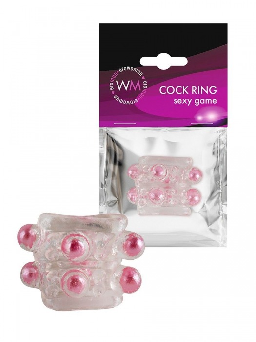 Прозрачная насадка на пенис с цветными шариками - Erowoman-Eroman - в Симферополе купить с доставкой Прозрачная насадка на пенис с цветными шариками - Erowoman-Eroman - в Симферополе купить с доставкой