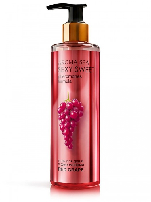 Гель для душа с феромонами и ароматом винограда Red Grape - 200 мл. -  - Магазин феромонов в Симферополе