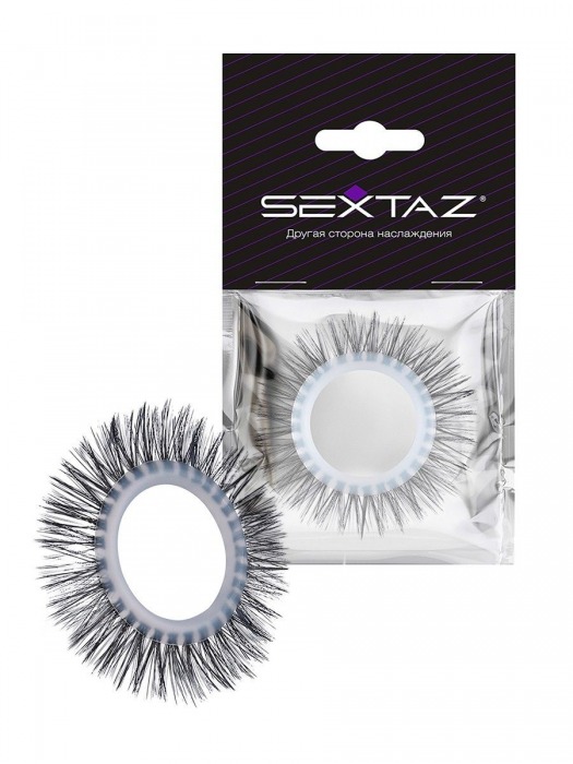 Круглое эрекционное кольцо с длинными «ресничками» - Sextaz - в Симферополе купить с доставкой