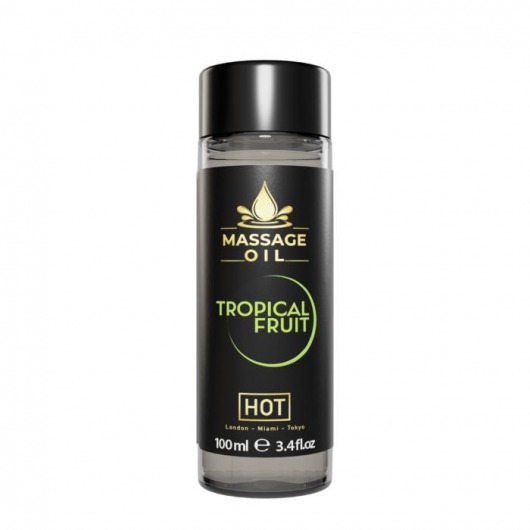 Массажное масло c ароматом тропических фруктов Massage Oil - 100 мл. - HOT - купить с доставкой в Симферополе