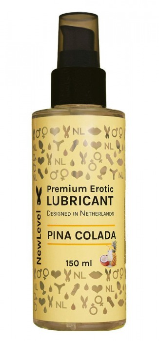 Ароматизированный лубрикант на водной основе NewLevel Pina Colada - 150 мл. - NewLevel - купить с доставкой в Симферополе