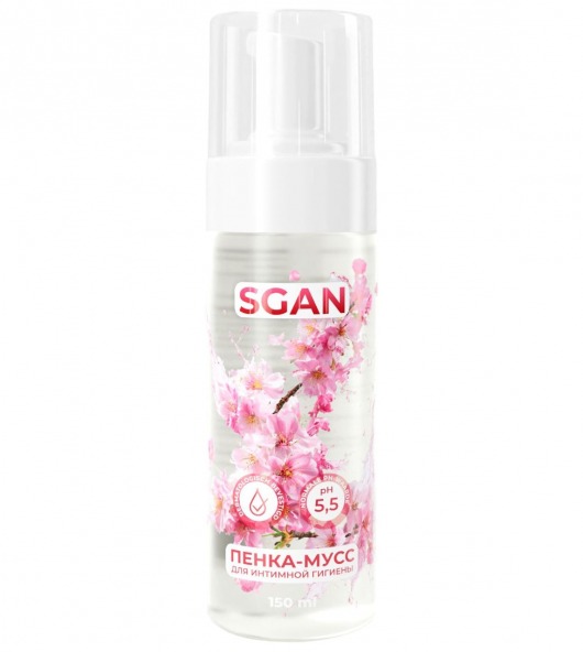 Пенка-мусс для интимной гигиены SGAN с пребиотиками - 150 мл. - SGAN - купить с доставкой в Симферополе