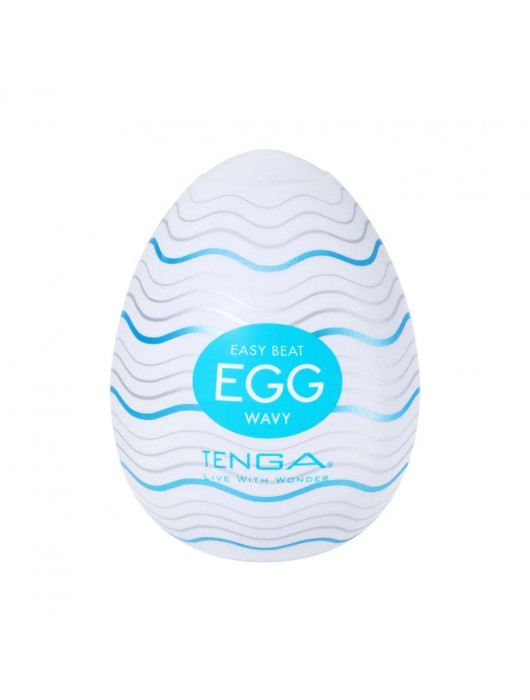 Мастурбатор-яйцо Tenga Egg Wavy - Tenga - в Симферополе купить с доставкой