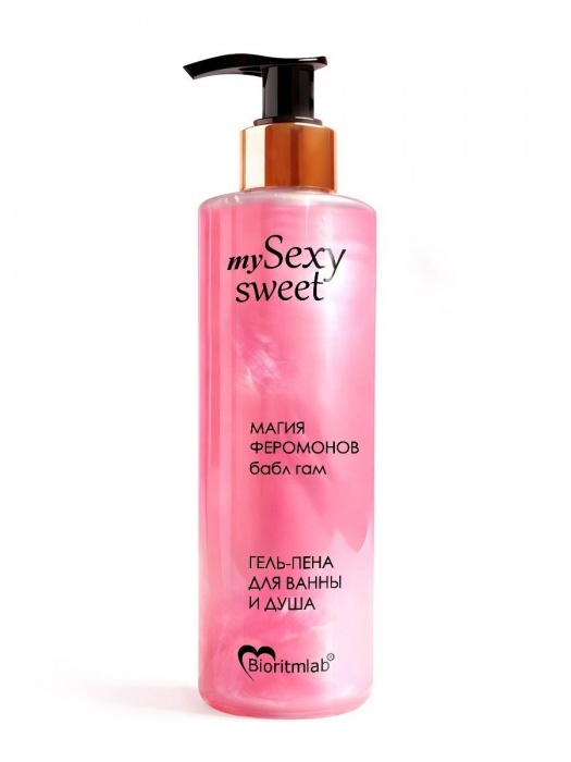 Гель-пена для ванны и душа Sexy Sweet с феромонами и ароматом бабл-гам - 200 мл. -  - Магазин феромонов в Симферополе