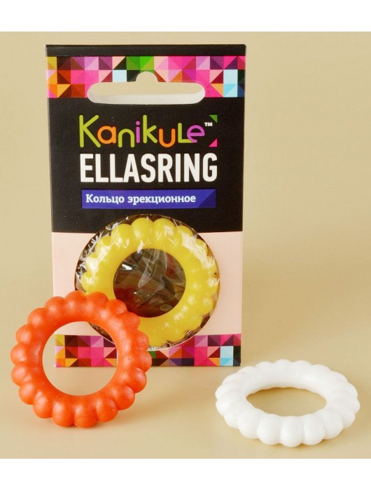 Цветное рельефное эрекционное кольцо Ellasring - Sitabella - в Симферополе купить с доставкой