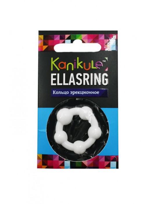 Цветное эрекционное кольцо с шариками Ellasring - Sitabella - в Симферополе купить с доставкой