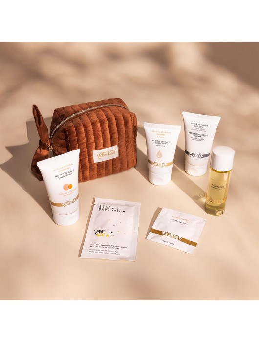 Набор YESforLOV La Trousse Enchantée в коричневой косметичке - YESforLOV - купить с доставкой в Симферополе