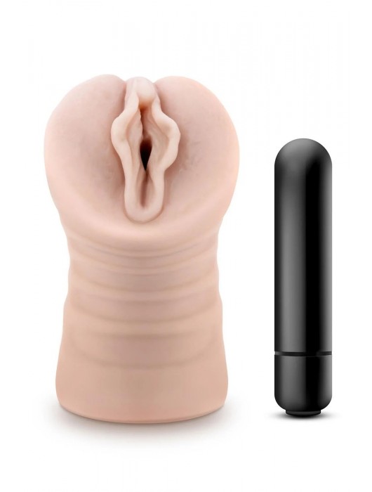 Телесный мастурбатор-вагина Destini - Blush Novelties - в Симферополе купить с доставкой