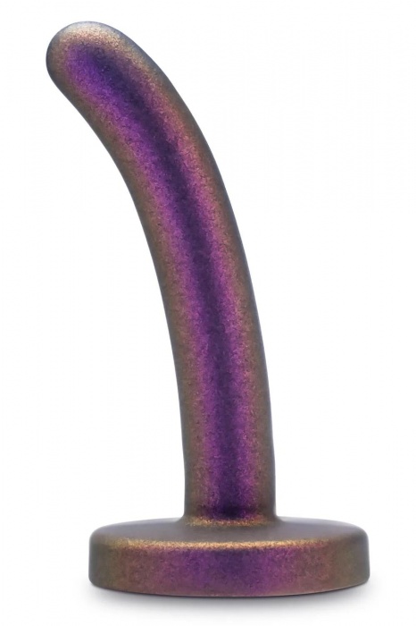 Фиолетовая насадка с гладкой поверхностью Surrender 4.75 Inch Beginner Pegging Dildo - 12 см. - Blush Novelties - купить с доставкой в Симферополе