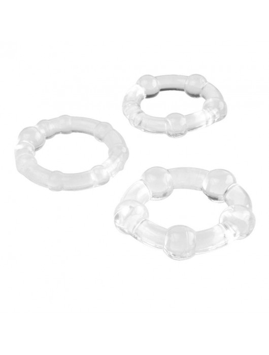 Набор из 3 эрекционных прозрачных колец - Boys of Toys - в Симферополе купить с доставкой