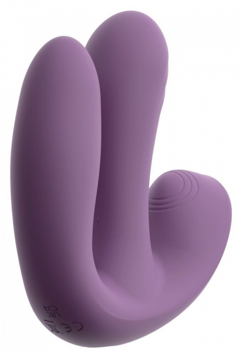 Фиолетовый тройной вибратор MIREVA RC Triple Hands-Free Vibrator - Orion
