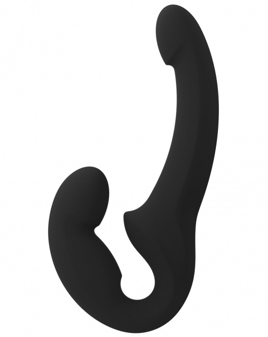 Черный безремневой страпон Share Lite - Fun Factory - купить с доставкой в Симферополе