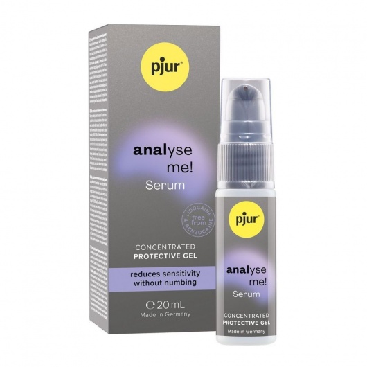 Расслабляющая анальная сыворотка pjur Analyse Me Serum - 20 мл. - Pjur - купить с доставкой в Симферополе