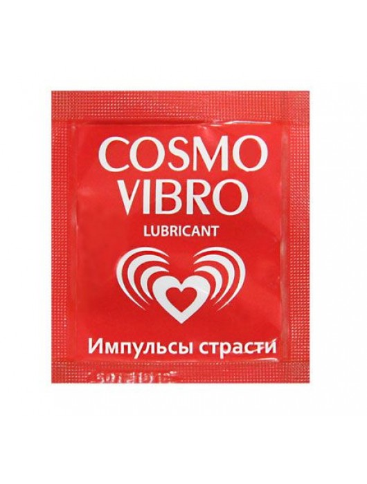 Пробник женского стимулирующего лубриканта на силиконовой основе Cosmo Vibro - 3 гр. - Биоритм - купить с доставкой в Симферополе