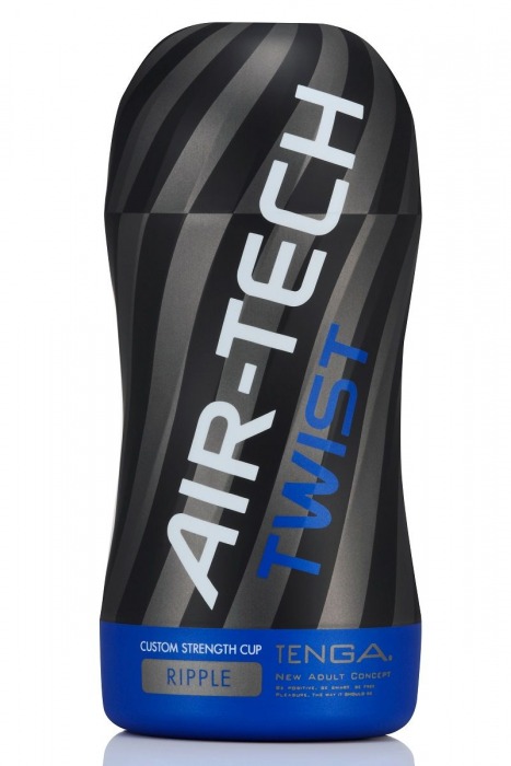 Мастурбатор с регулируемой плотностью обхвата Custom Strength CUP Twist Ripple - Tenga - в Симферополе купить с доставкой