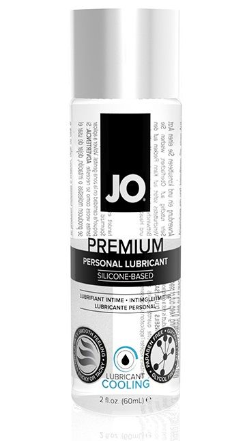 Охлаждающий лубрикант на силиконовой основе JO Personal Premium Lubricant Cooling - 60 мл. - System JO - купить с доставкой в Симферополе