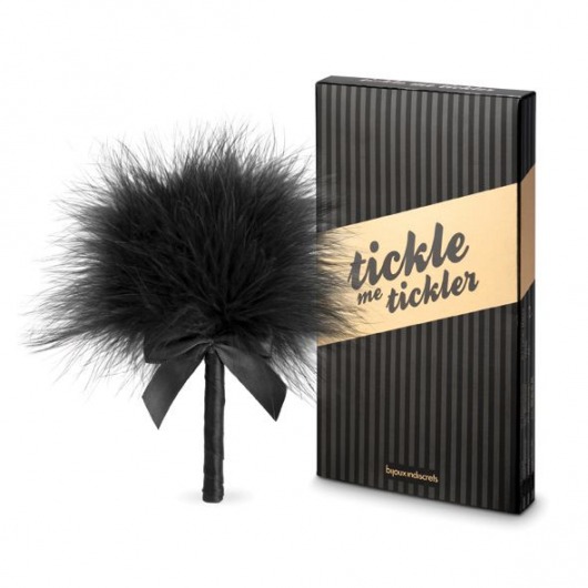 Пуховка для эротических игр Tickle Me Tickler - Bijoux Indiscrets - купить с доставкой в Симферополе