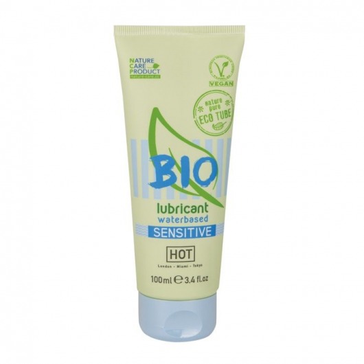Органический лубрикант для чувствительной кожи Bio Sensitive - 100 мл. - HOT - купить с доставкой в Симферополе