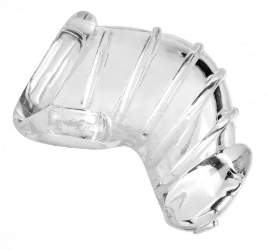 Насадка для ограничения эрекции Detained Soft Body Chastity Cage - XR Brands - купить с доставкой в Симферополе