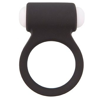 Чёрное эрекционное виброкольцо LIT-UP SILICONE STIMU RING 3 BLACK - Dream Toys - в Симферополе купить с доставкой