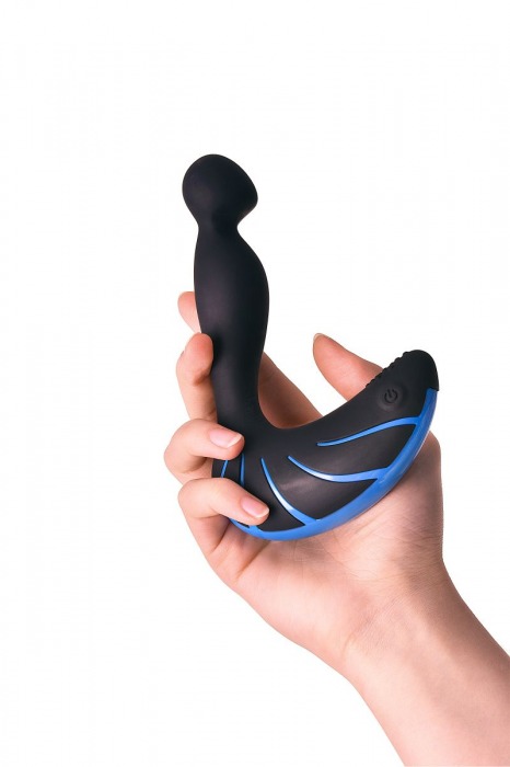 Чёрно-синий массажер простаты Erotist Third - Erotist Adult Toys - в Симферополе купить с доставкой Чёрно-синий массажер простаты Erotist Third - Erotist Adult Toys - в Симферополе купить с доставкой