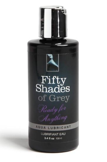 Лубрикант на водной основе Ready for Anything Aqua Lubricant - 100 мл. - Fifty Shades of Grey - купить с доставкой в Симферополе