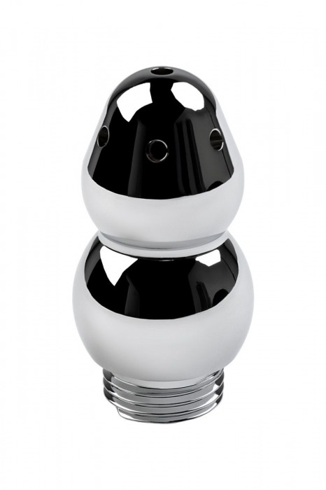 Металлический анальный душ с тремя насадками - ToyFa - купить с доставкой в Симферополе