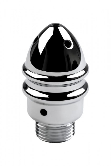 Металлический анальный душ с тремя насадками - ToyFa - купить с доставкой в Симферополе