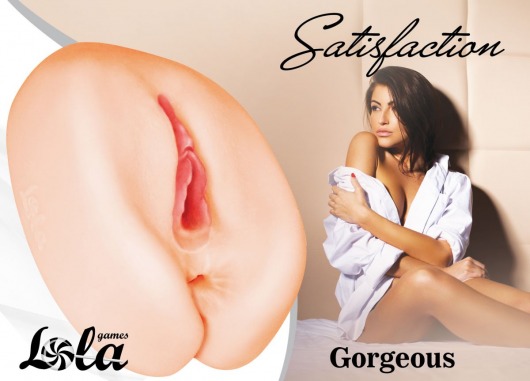 Мастурбатор с 2 тоннелями Satisfaction Gorgeous - Lola Games - в Симферополе купить с доставкой