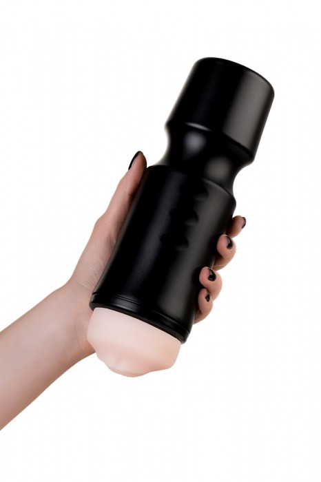 Мастурбатор-ротик A-Toys в черной колбе - A-toys - в Симферополе купить с доставкой