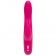 Розовый перезаряжаемый вибратор Rabbit Slimline Curve Rechargeable - 24 см. - Happy Rabbit купить в Симферополе с доставкой в Orgasmix.ru Розовый перезаряжаемый вибратор Rabbit Slimline Curve Rechargeable - 24 см. - Happy Rabbit